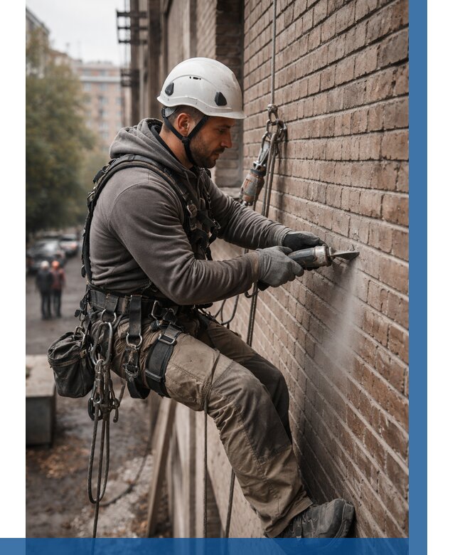 Расшивка кирпичных швов в Реже от 657 р. | ВЫСОТНИК-Реж