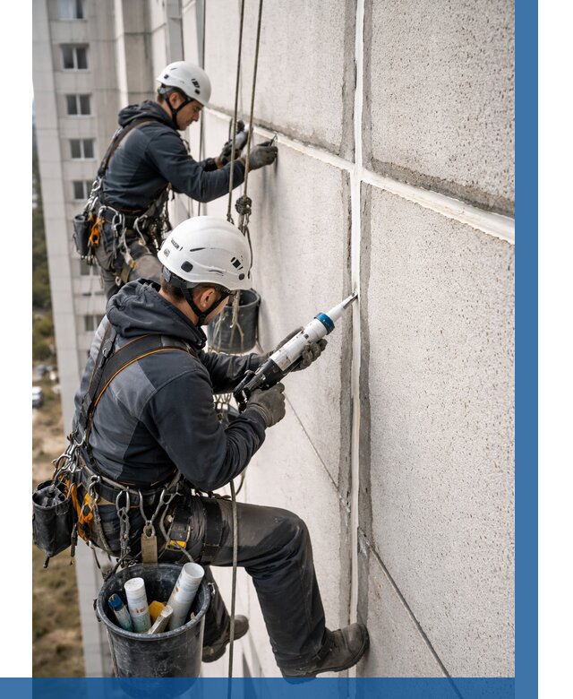 Герметизация межпанельных швов в Реже от 767 р. | ВЫСОТНИК-Реж