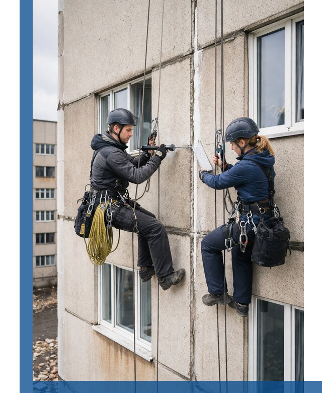 Герметизация межпанельных швов тёплым швом в Реже