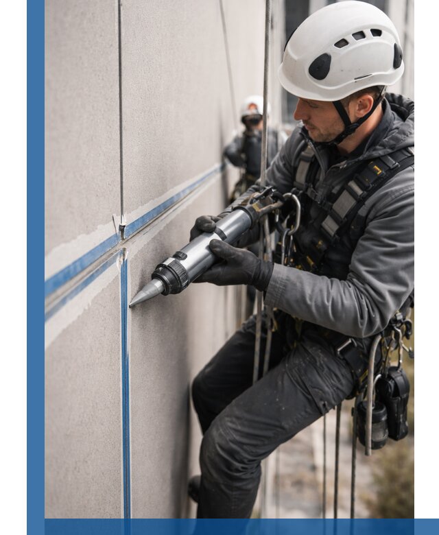 Герметизация стыков фасадных панелей в Реже качественно и быстро