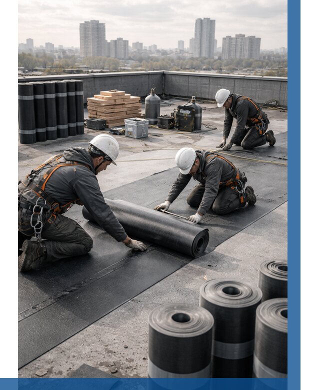 Монтаж мягкой кровли под ключ в Реже от 493 р. | ВЫСОТНИК-Реж