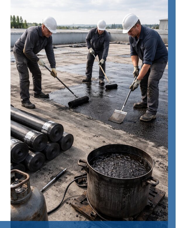 Гидроизоляция кровли мастикой в Реже от 657 р. | ВЫСОТНИК-Реж