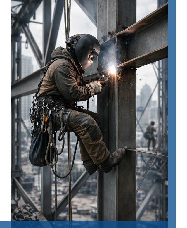 Высотные сварочные работы в Реже от 3834 р. | ВЫСОТНИК-Реж