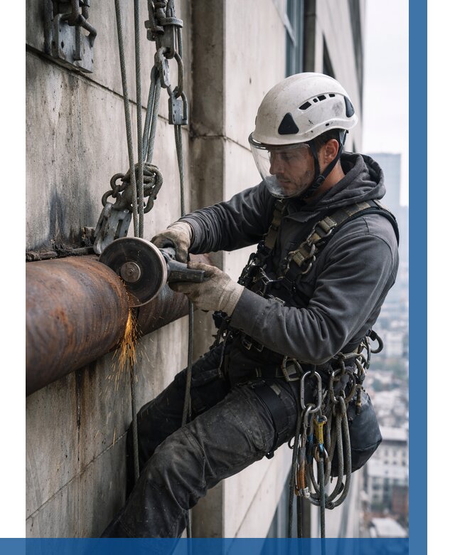 Резка металла на высоте в Реже по цене от 4929 р. | ВЫСОТНИК-Реж