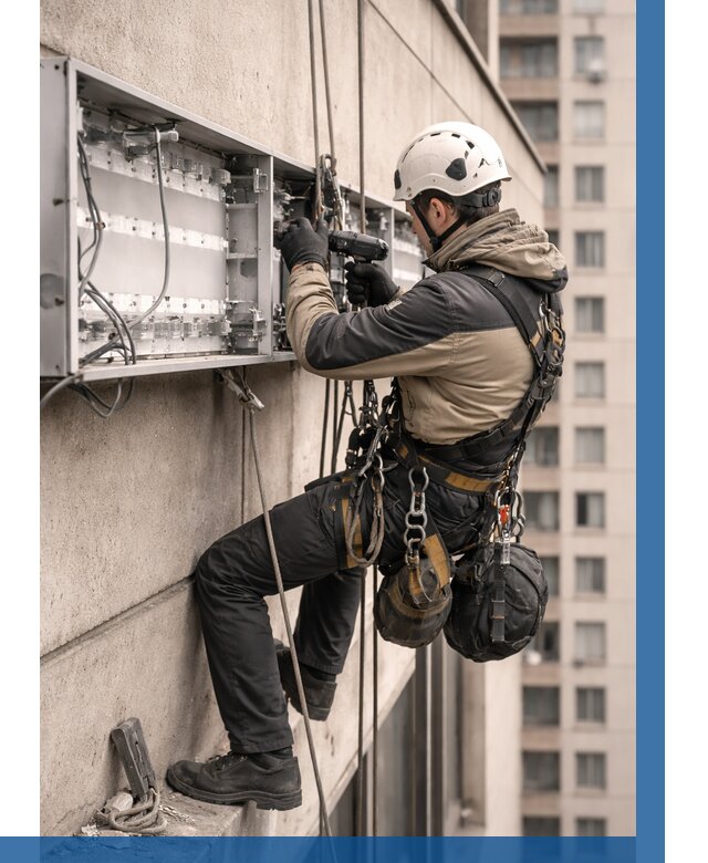 Ремонт вывески на высоте в Реже от 4929 р. | ВЫСОТНИК-Реж