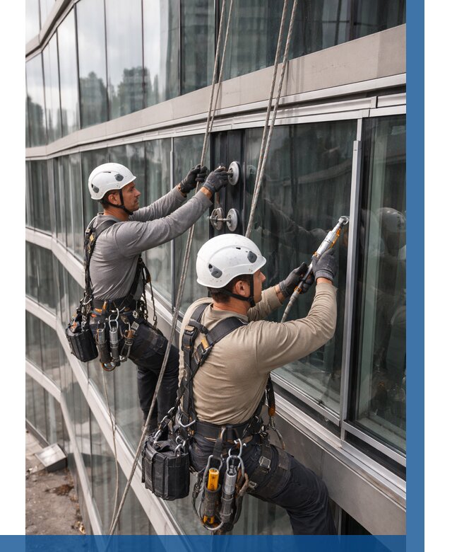 Радиусное остекление фасада в Реже от 13144 р. | ВЫСОТНИК-Реж