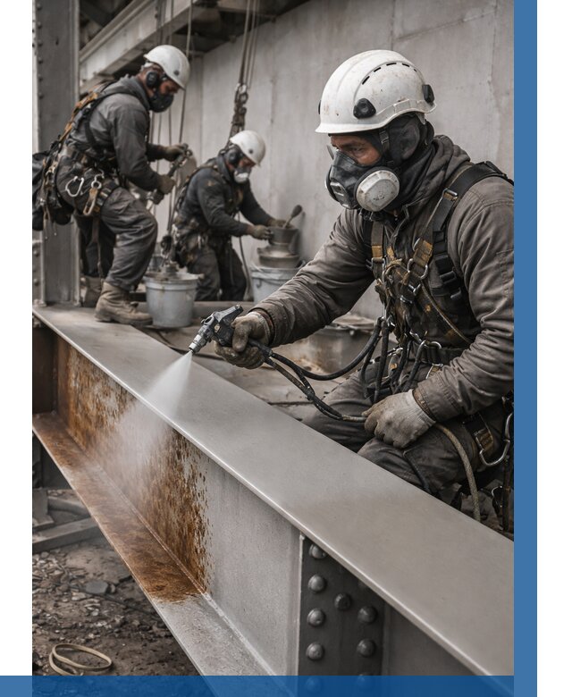 Антикоррозионная покраска металла в Реже от 767 р. | ВЫСОТНИК-Реж