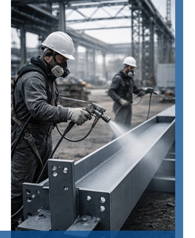 Антикорроз. обработка металлоконстр. в Реже от 493 р. | ВЫСОТНИК-Реж