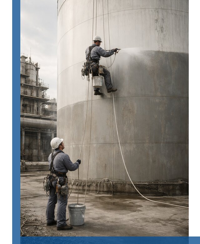 Покраска стальных резервуаров и емкостей в Реже профессионально