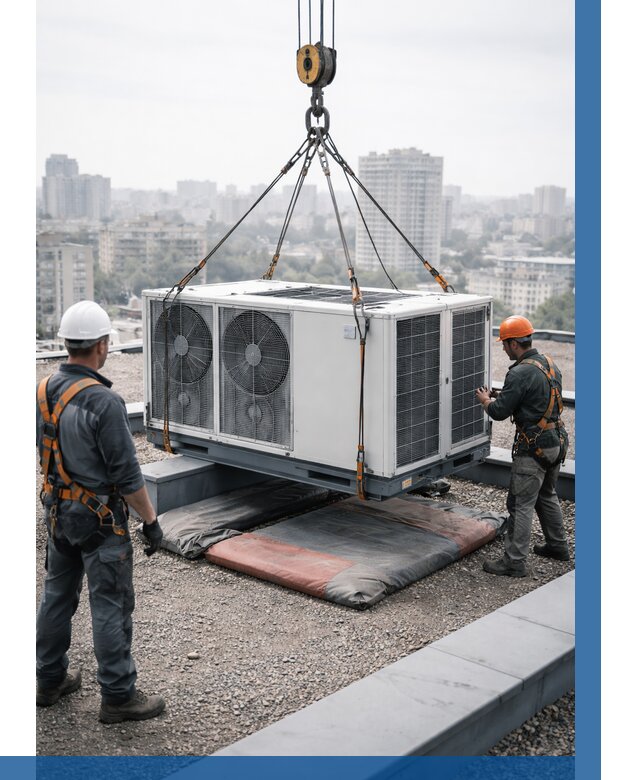 Подъем груза на крышу в Реже от 5477 р. | ВЫСОТНИК-Реж заказать