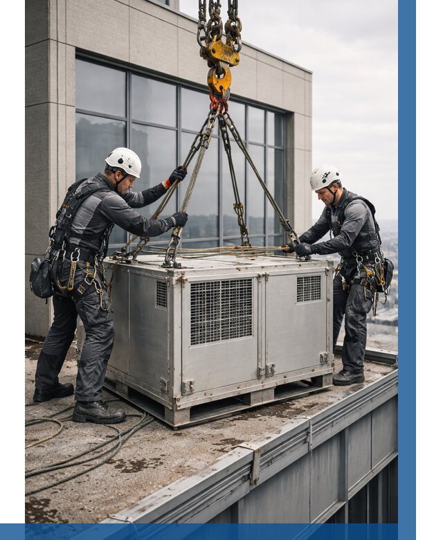 Такелажные работы на высоте в Реже от 8762 р. | ВЫСОТНИК-Реж