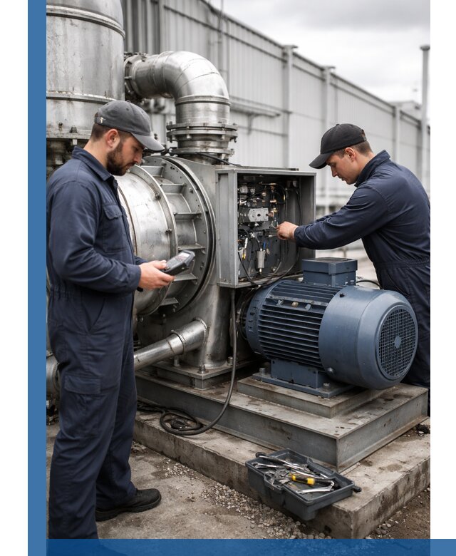 Техническое обслуживание промышленного оборудования в Реже