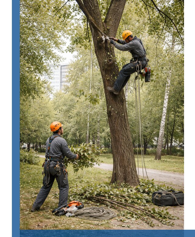 Санитарная обрезка деревьев в Реже, профессионально и безопасно
